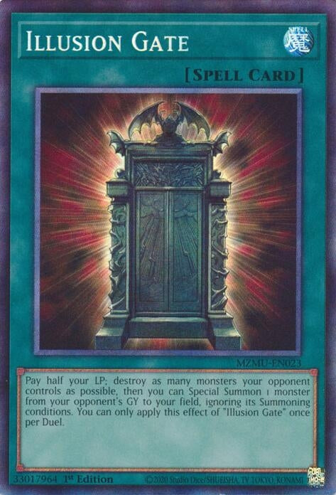 Image for Illusion Gate (Collector's Rare) (MZMU-EN023) [Maze of Muertos] - YuGiOh