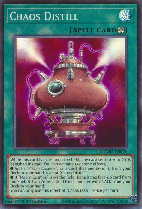 Image for Chaos Distill (MZMU-EN026) [Maze of Muertos] - YuGiOh