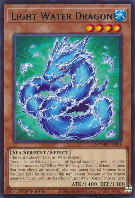 Image for Light Water Dragon (MZMU-EN031) [Maze of Muertos] - YuGiOh