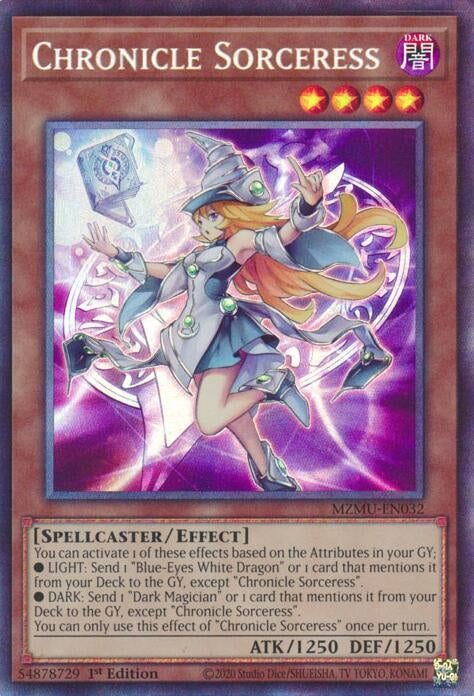 Image for Chronicle Sorceress (Collector's Rare) (MZMU-EN032) [Maze of Muertos] - YuGiOh