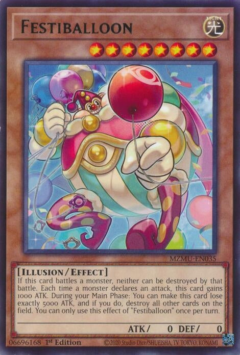 Image for Festiballoon (MZMU-EN035) [Maze of Muertos] - YuGiOh