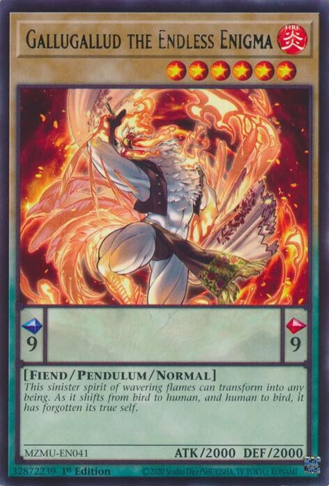 Image for Gallugallud the Endless Enigma (MZMU-EN041) [Maze of Muertos] - YuGiOh