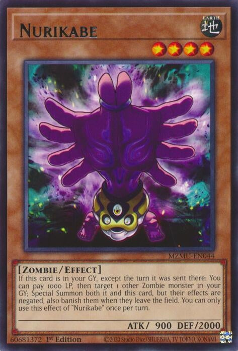 Image for Nurikabe (MZMU-EN044) [Maze of Muertos] - YuGiOh