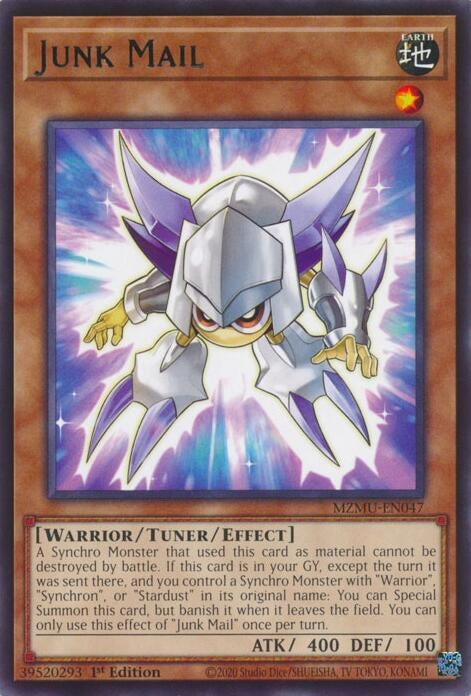 Image for Junk Mail (MZMU-EN047) [Maze of Muertos] - YuGiOh