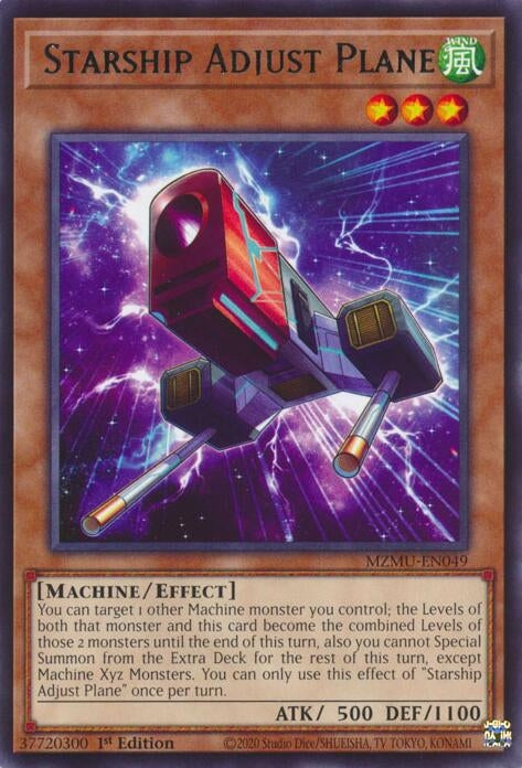Image for Starship Adjust Plane (MZMU-EN049) [Maze of Muertos] - YuGiOh
