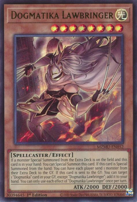 Image for Dogmatika Lawbringer (MZMU-EN052) [Maze of Muertos] - YuGiOh