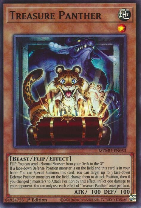 Image for Treasure Panther (MZMU-EN053) [Maze of Muertos] - YuGiOh