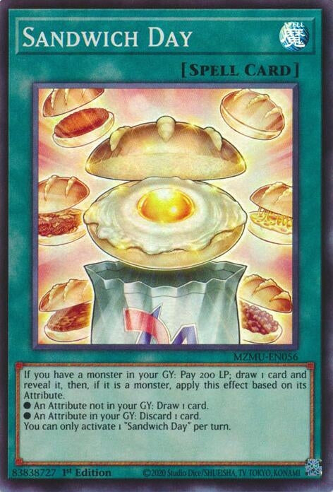 Image for Sandwich Day (MZMU-EN056) [Maze of Muertos] - YuGiOh
