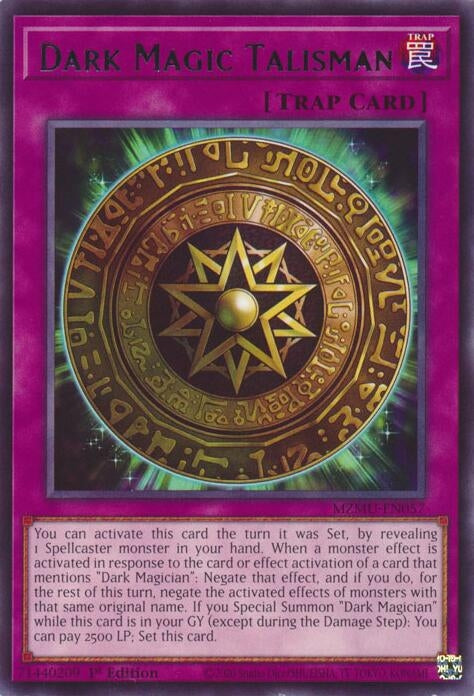 Image for Dark Magic Talisman (MZMU-EN057) [Maze of Muertos] - YuGiOh