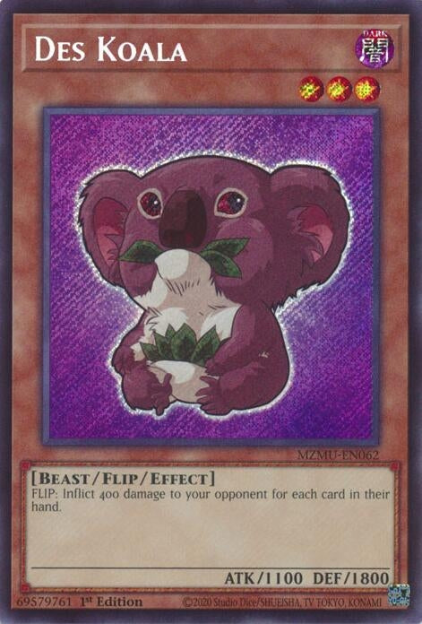 Image for Des Koala (MZMU-EN062) [Maze of Muertos] - YuGiOh