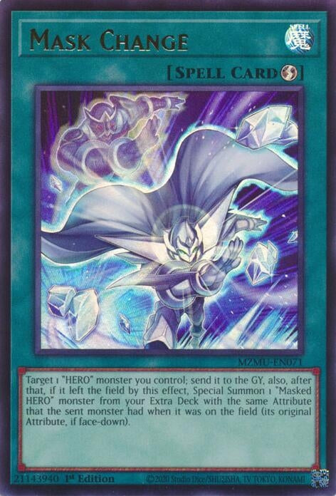 Image for Mask Change (MZMU-EN071) [Maze of Muertos] - YuGiOh