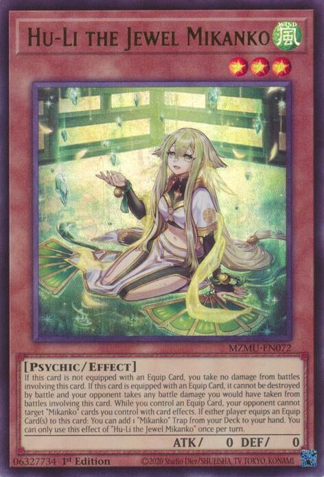 Image for Hu-Li the Jewel Mikanko (MZMU-EN072) [Maze of Muertos] - YuGiOh