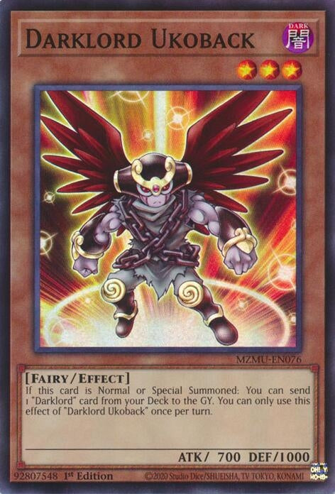 Image for Darklord Ukoback (MZMU-EN076) [Maze of Muertos] - YuGiOh
