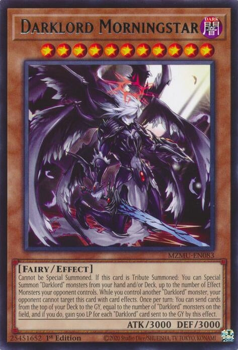 Image for Darklord Morningstar (MZMU-EN083) [Maze of Muertos] - YuGiOh