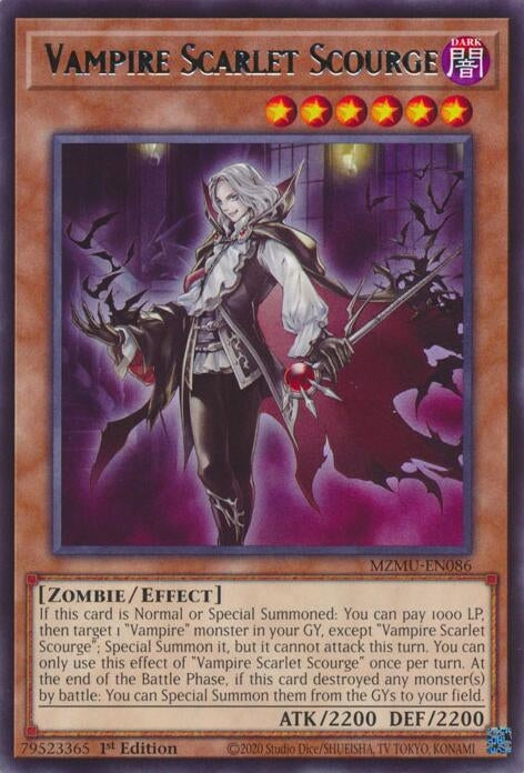Image for Vampire Scarlet Scourge (MZMU-EN086) [Maze of Muertos] - YuGiOh