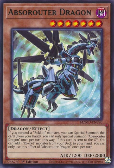 Image for Absorouter Dragon (MZMU-EN090) [Maze of Muertos] - YuGiOh