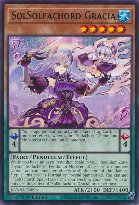 Image for SolSolfachord Gracia (MZMU-EN096) [Maze of Muertos] - YuGiOh