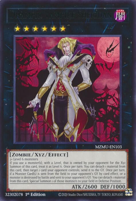 Image for Dhampir Vampire Sheridan (MZMU-EN103) [Maze of Muertos] - YuGiOh