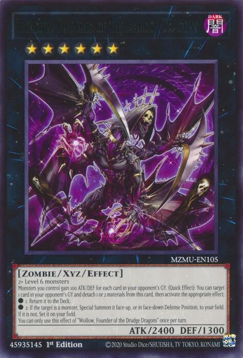 Image for Wollow, Founder of the Drudge Dragons (MZMU-EN105) [Maze of Muertos] - YuGiOh