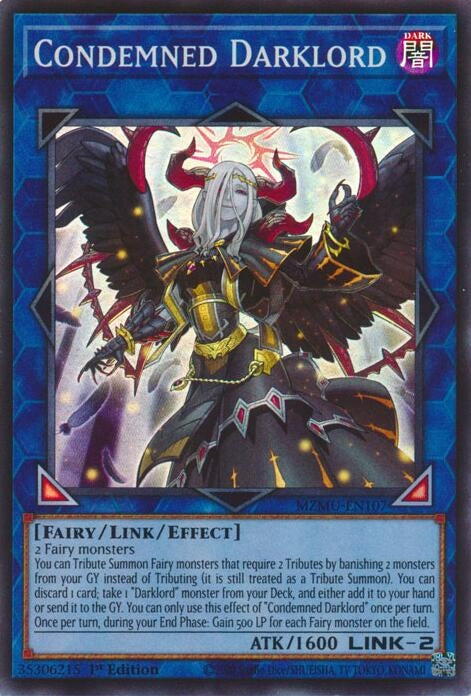 Image for Condemned Darklord (MZMU-EN107) [Maze of Muertos] - YuGiOh