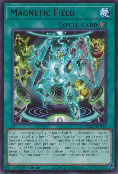 Image for Magnetic Field (MZMU-EN111) [Maze of Muertos] - YuGiOh