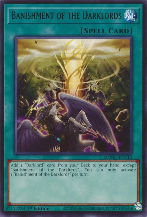 Image for Banishment of the Darklords (MZMU-EN112) [Maze of Muertos] - YuGiOh