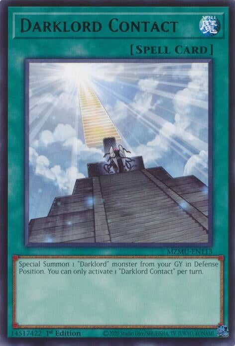 Image for Darklord Contact (MZMU-EN113) [Maze of Muertos] - YuGiOh