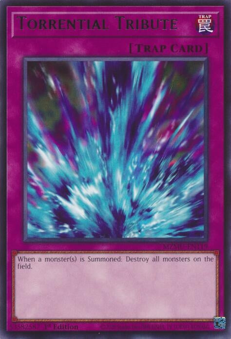 Image for Torrential Tribute (MZMU-EN119) [Maze of Muertos] - YuGiOh