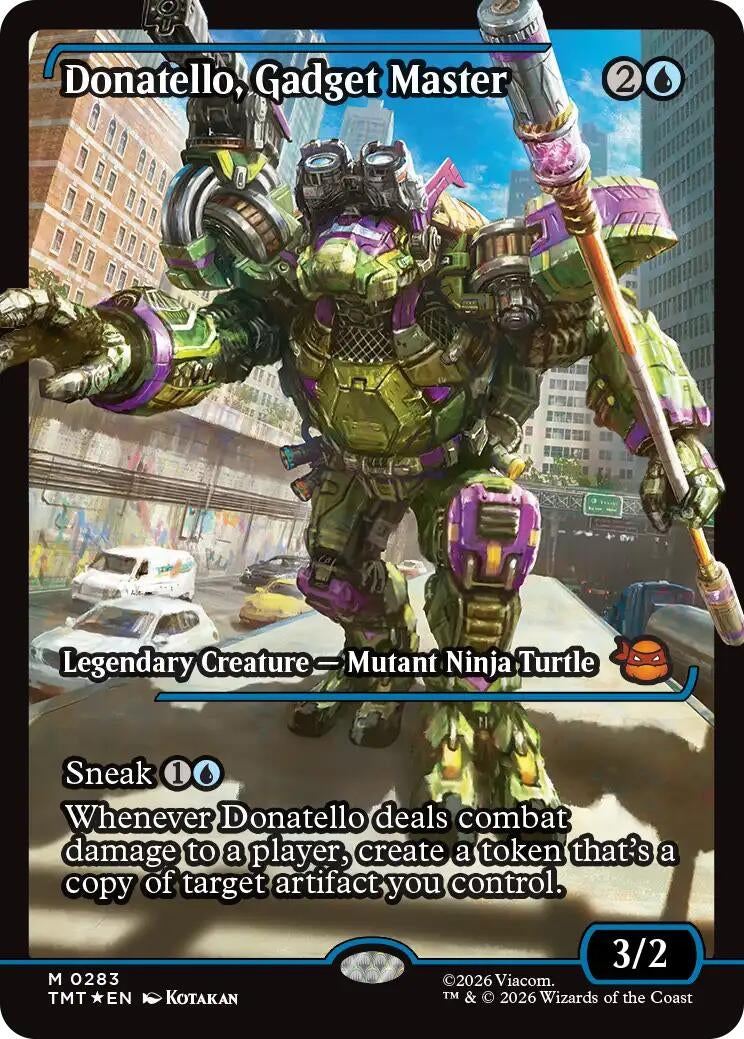 Image for Donatello, Gadget Master (Showcase) (283) [Teenage Mutant Ninja Turtles] - Magic: The Gathering