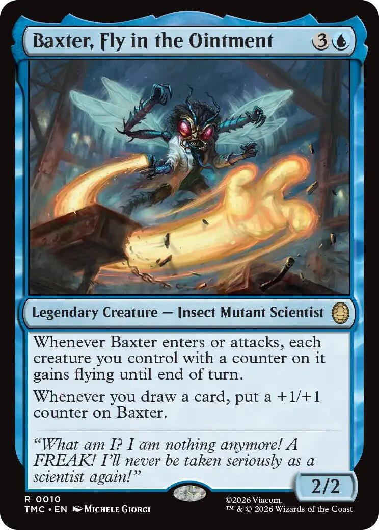 Image for Baxter, Fly in the Ointment (10) [Teenage Mutant Ninja Turtles] - Magic: The Gathering