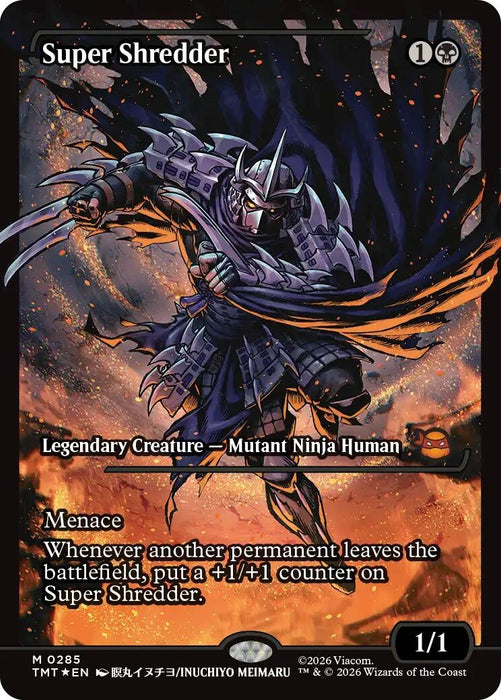 Image for Super Shredder (Showcase) (285) [Teenage Mutant Ninja Turtles] - Magic: The Gathering