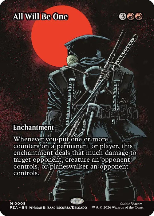 Image for All Will Be One (Borderless) (8) [Teenage Mutant Ninja Turtles Eternal-Legal] - Magic: The Gathering