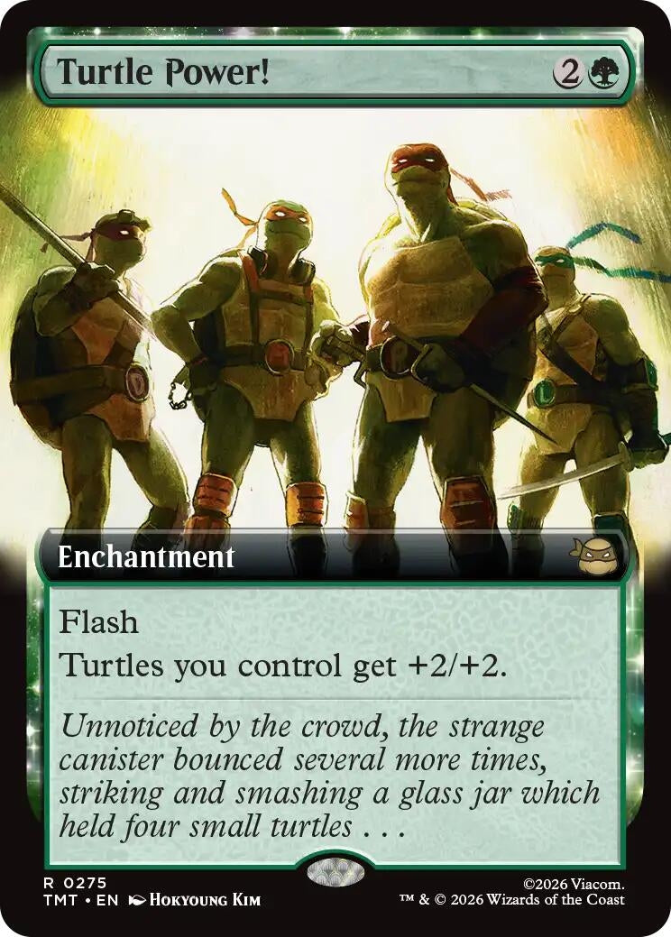 Image for Turtle Power! (Extended Art) (275) [Teenage Mutant Ninja Turtles] - Magic: The Gathering