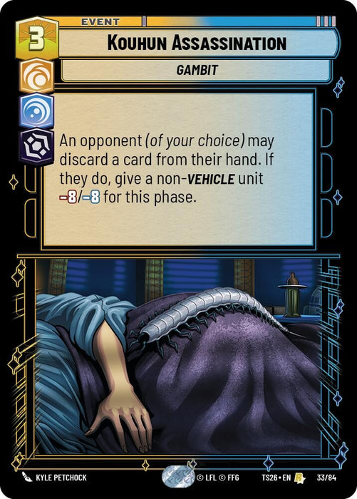 Image for Kouhun Assassination (33/84) [Twin Suns] - Star Wars: Unlimited