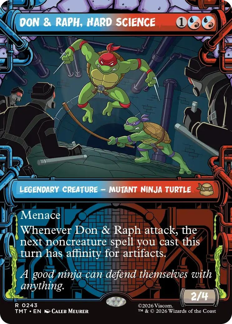 Image for Don & Raph, Hard Science (Showcase) (243) [Teenage Mutant Ninja Turtles] - Magic: The Gathering