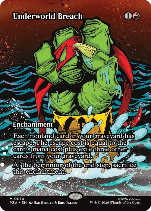 Image for Underworld Breach (Borderless) (10) [Teenage Mutant Ninja Turtles Eternal-Legal] - Magic: The Gathering