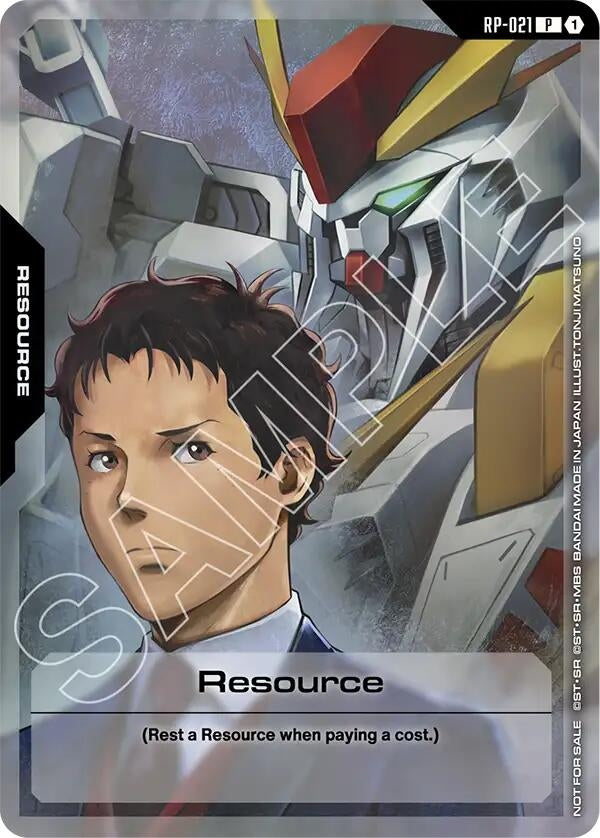 Image for Resource (RP-021) (Mobile Suit Gundam: Hathaway's Flash) (RP-021) [Promotional Resource Tokens] {RP} - Gundam Card Game