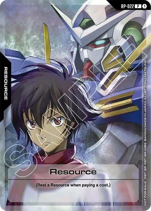 Image for Resource (RP-022) (Mobile Suit Gundam 00) (RP-022) [Promotional Resource Tokens] {RP} - Gundam Card Game