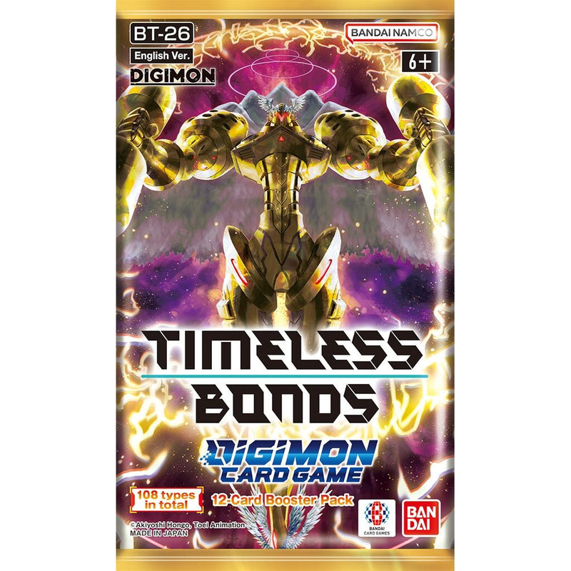 Image for Timeless Bonds Booster Pack {BT-26} - Digimon Card Game