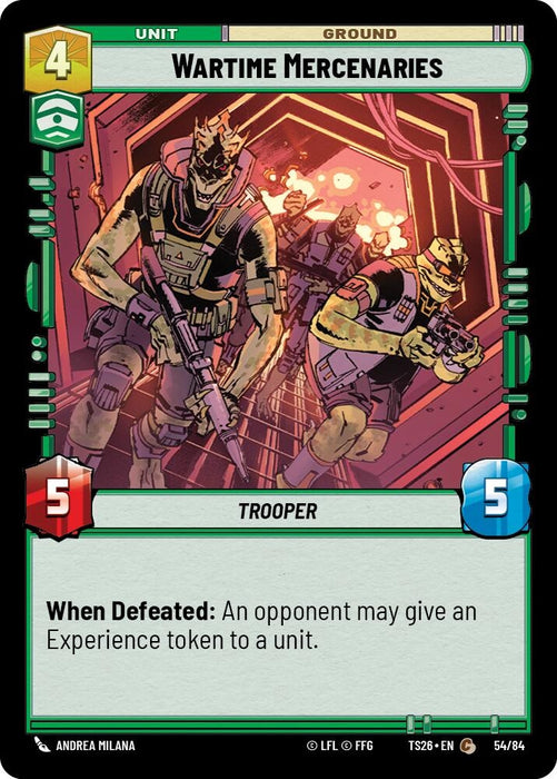 Image for Wartime Mercenaries (54/84) [Twin Suns] - Star Wars: Unlimited