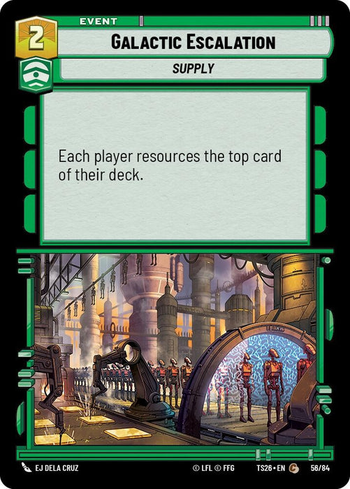 Image for Galactic Escalation (58/64) [Twin Suns] - Star Wars: Unlimited