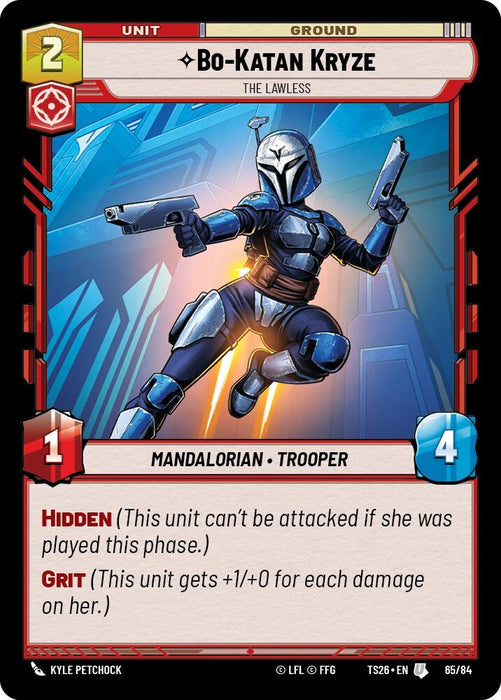 Image for Bo-Katan Kryze - The Lawless (65/64) [Twin Suns] - Star Wars: Unlimited