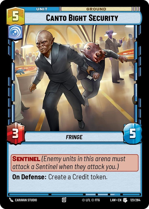 Image for Canto Bight Security (121/264) [A Lawless Time] - Star Wars: Unlimited