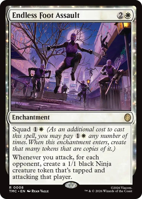 Image for Endless Foot Assault (8) [Teenage Mutant Ninja Turtles] - Magic: The Gathering