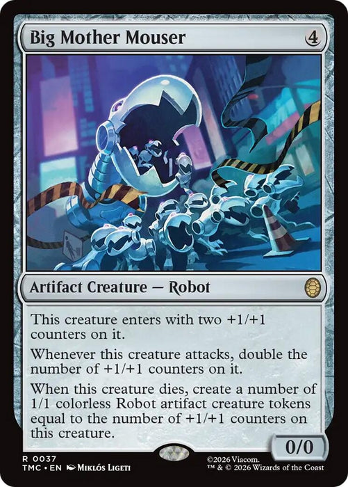 Image for Big Mother Mouser (37) [Teenage Mutant Ninja Turtles] - Magic: The Gathering