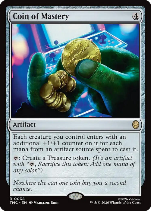 Image for Coin of Mastery (38) [Teenage Mutant Ninja Turtles] - Magic: The Gathering
