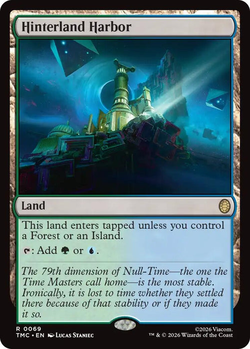Image for Hinterland Harbor (69) [Teenage Mutant Ninja Turtles] - Magic: The Gathering