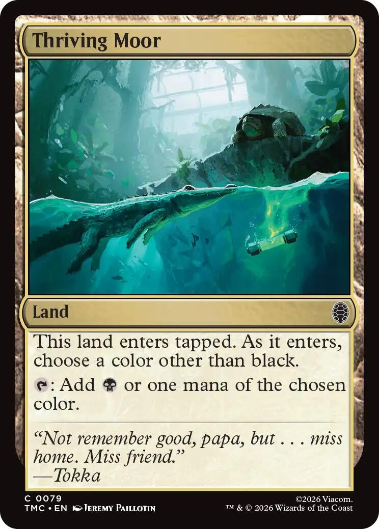 Image for Thriving Moor (79) [Teenage Mutant Ninja Turtles] - Magic: The Gathering