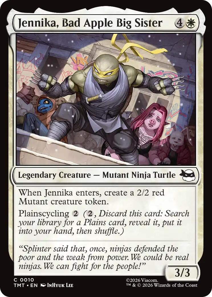 Image for Jennika, Bad Apple Big Sister (10) [Teenage Mutant Ninja Turtles] - Magic: The Gathering
