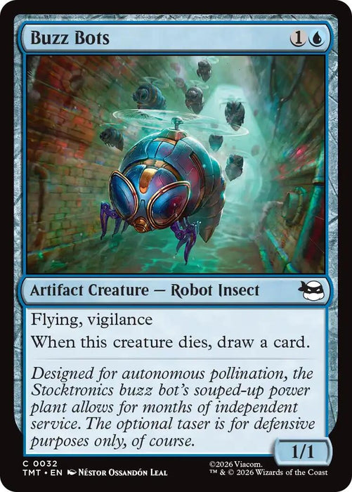 Image for Buzz Bots (32) [Teenage Mutant Ninja Turtles] - Magic: The Gathering